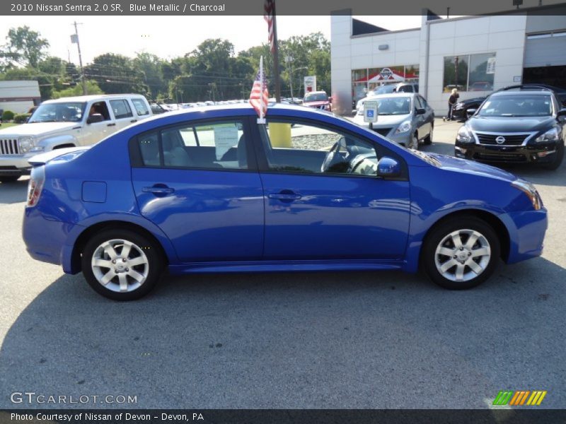 Blue Metallic / Charcoal 2010 Nissan Sentra 2.0 SR