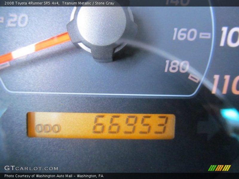 Titanium Metallic / Stone Gray 2008 Toyota 4Runner SR5 4x4