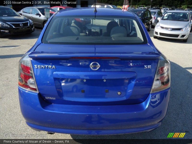 Blue Metallic / Charcoal 2010 Nissan Sentra 2.0 SR