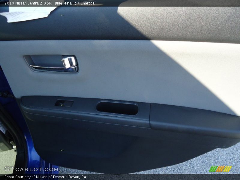 Blue Metallic / Charcoal 2010 Nissan Sentra 2.0 SR