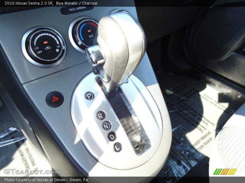 Blue Metallic / Charcoal 2010 Nissan Sentra 2.0 SR