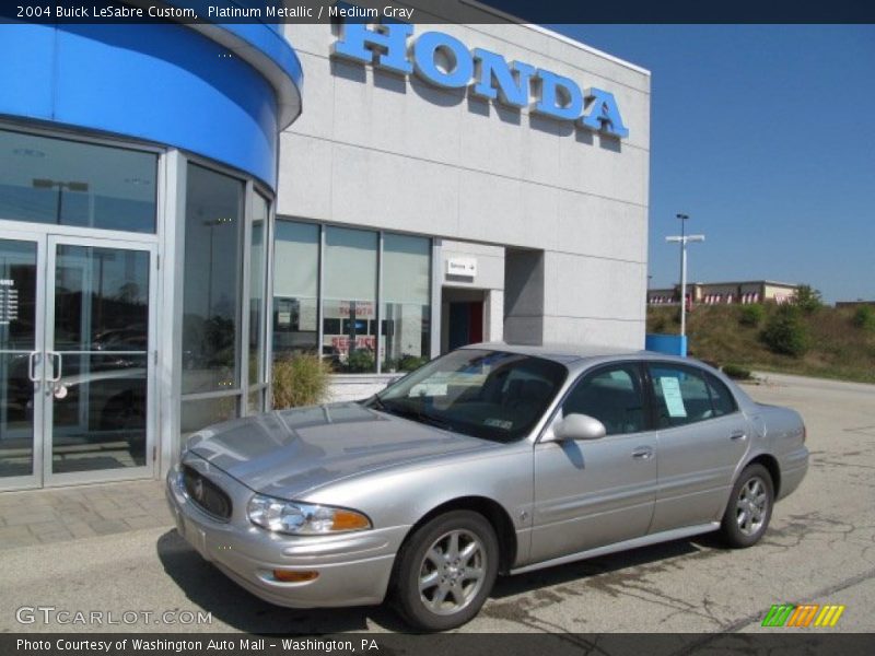 Platinum Metallic / Medium Gray 2004 Buick LeSabre Custom