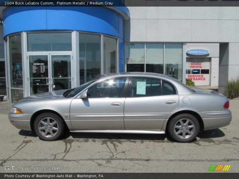Platinum Metallic / Medium Gray 2004 Buick LeSabre Custom