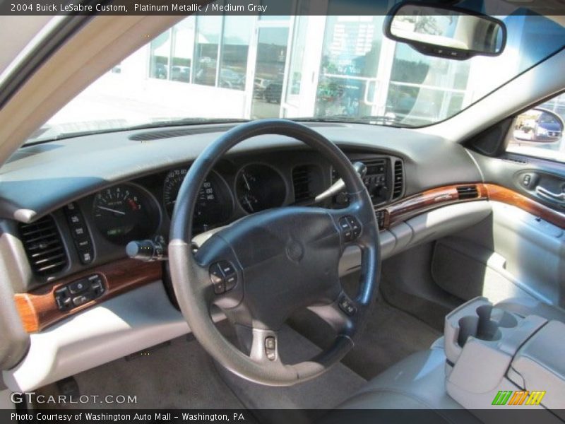 Platinum Metallic / Medium Gray 2004 Buick LeSabre Custom