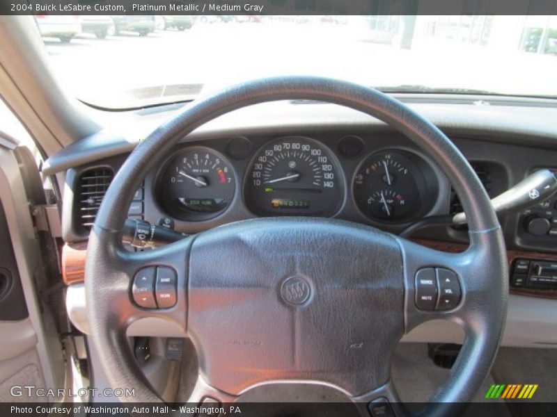 Platinum Metallic / Medium Gray 2004 Buick LeSabre Custom
