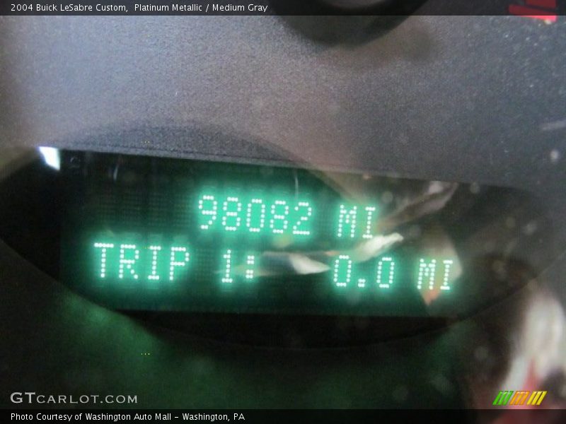 Platinum Metallic / Medium Gray 2004 Buick LeSabre Custom