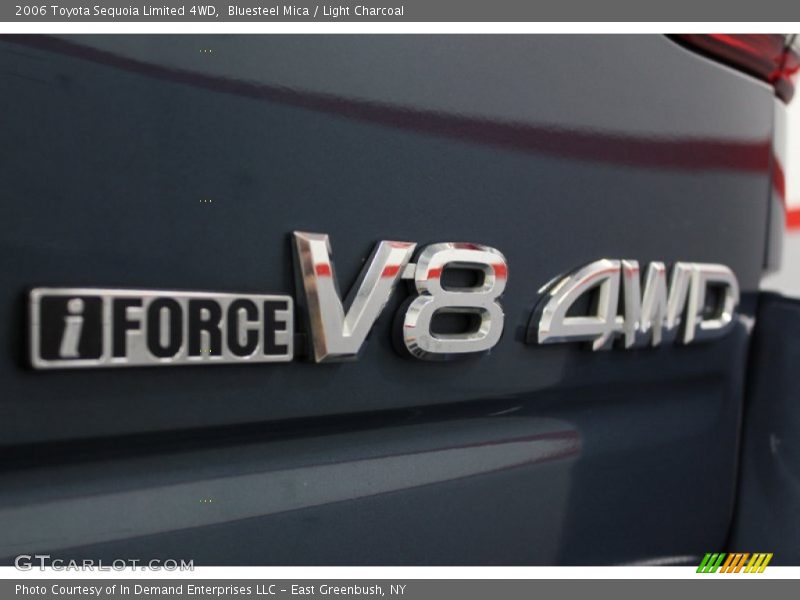Bluesteel Mica / Light Charcoal 2006 Toyota Sequoia Limited 4WD