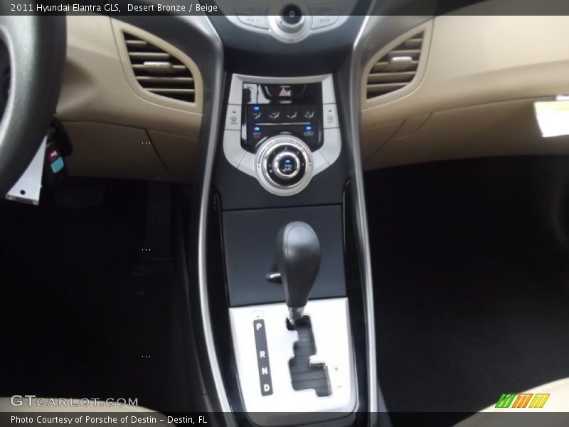 Desert Bronze / Beige 2011 Hyundai Elantra GLS