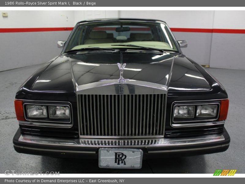 Black / Beige 1986 Rolls-Royce Silver Spirit Mark I