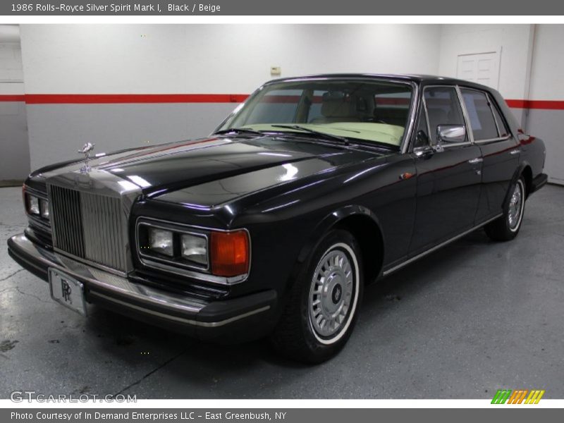 Black / Beige 1986 Rolls-Royce Silver Spirit Mark I
