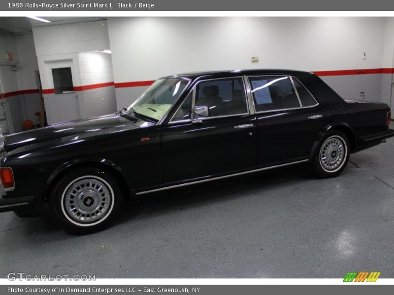 Black / Beige 1986 Rolls-Royce Silver Spirit Mark I