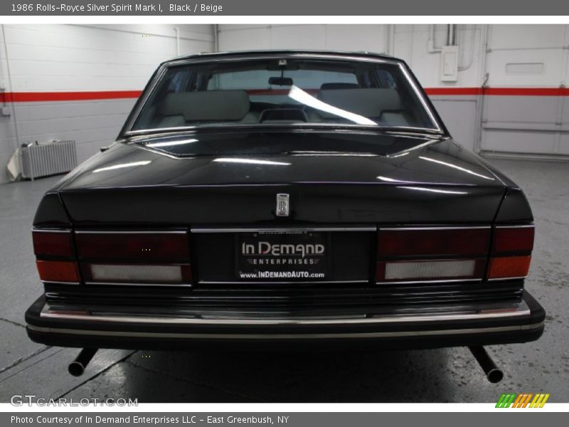 Black / Beige 1986 Rolls-Royce Silver Spirit Mark I