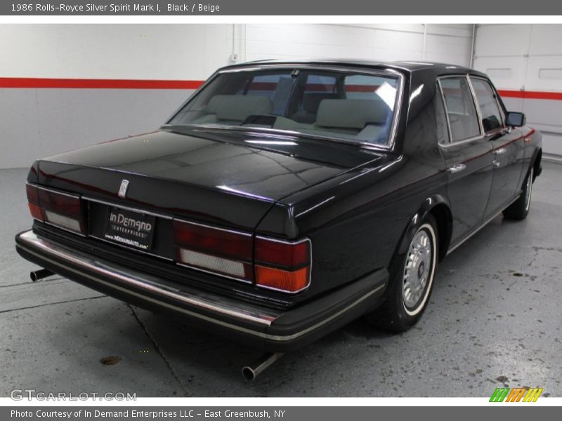 Black / Beige 1986 Rolls-Royce Silver Spirit Mark I