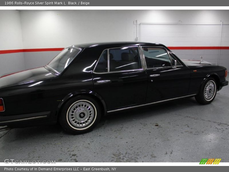 Black / Beige 1986 Rolls-Royce Silver Spirit Mark I