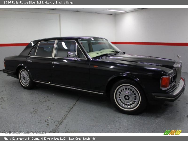 Black / Beige 1986 Rolls-Royce Silver Spirit Mark I