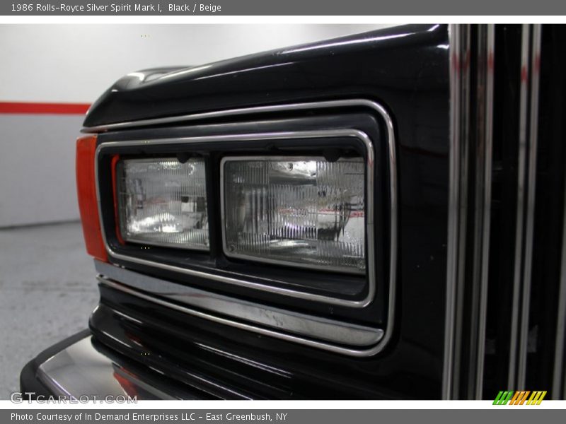 Black / Beige 1986 Rolls-Royce Silver Spirit Mark I