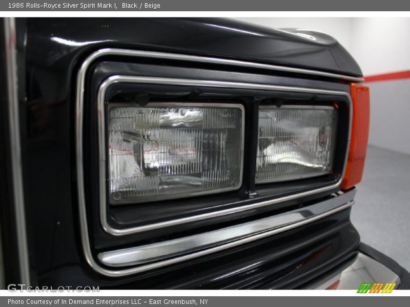 Black / Beige 1986 Rolls-Royce Silver Spirit Mark I