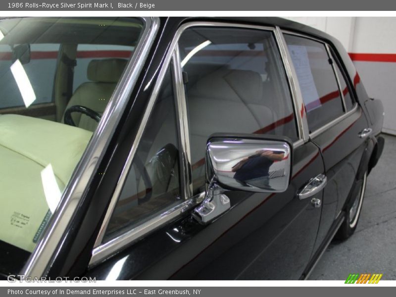 Black / Beige 1986 Rolls-Royce Silver Spirit Mark I