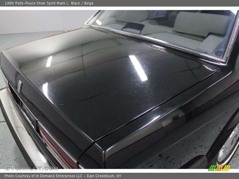 Black / Beige 1986 Rolls-Royce Silver Spirit Mark I