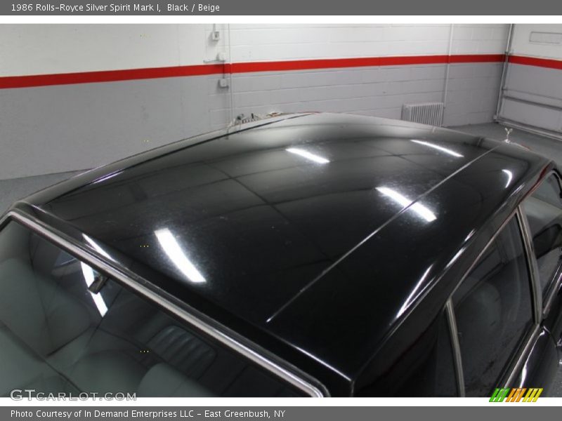 Black / Beige 1986 Rolls-Royce Silver Spirit Mark I