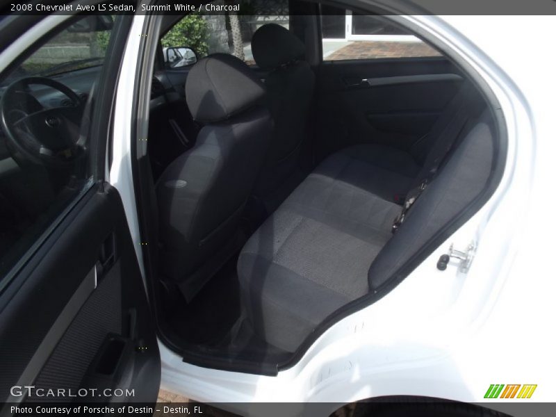 Summit White / Charcoal 2008 Chevrolet Aveo LS Sedan