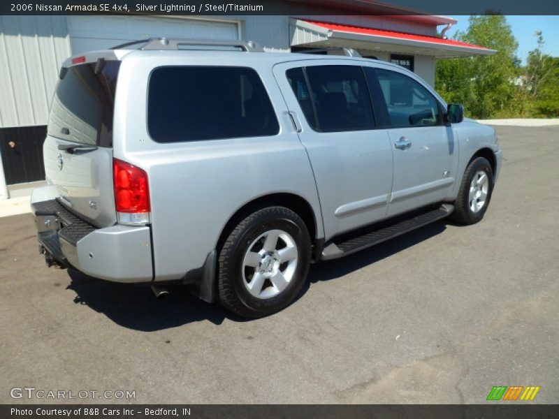 Silver Lightning / Steel/Titanium 2006 Nissan Armada SE 4x4