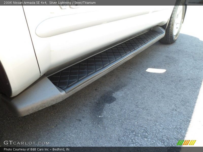 Silver Lightning / Steel/Titanium 2006 Nissan Armada SE 4x4