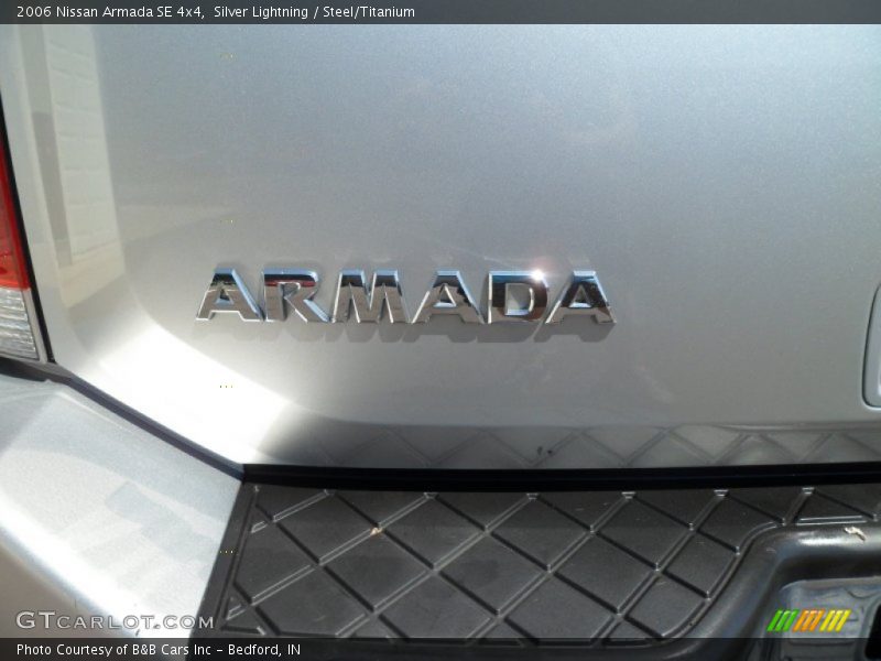 Silver Lightning / Steel/Titanium 2006 Nissan Armada SE 4x4