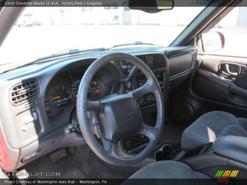 Victory Red / Graphite 1999 Chevrolet Blazer LS 4x4