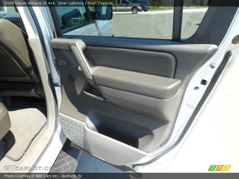 Silver Lightning / Steel/Titanium 2006 Nissan Armada SE 4x4