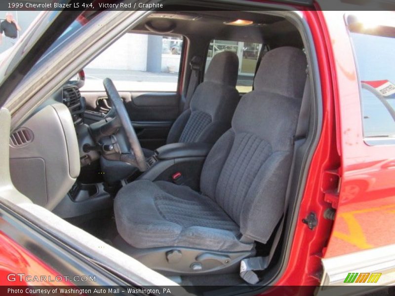 Victory Red / Graphite 1999 Chevrolet Blazer LS 4x4