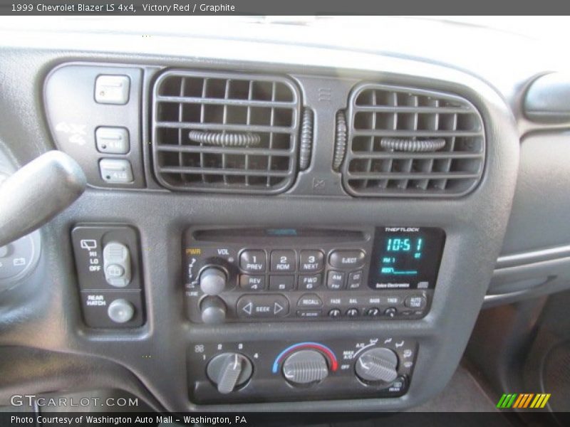 Victory Red / Graphite 1999 Chevrolet Blazer LS 4x4