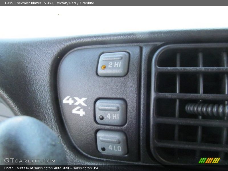 Victory Red / Graphite 1999 Chevrolet Blazer LS 4x4