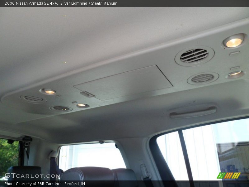 Silver Lightning / Steel/Titanium 2006 Nissan Armada SE 4x4