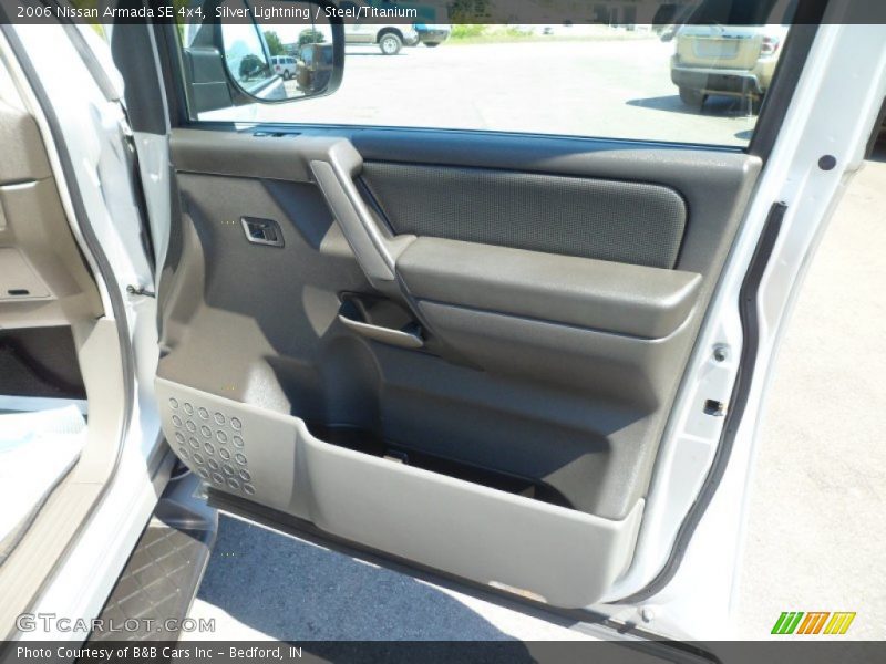 Silver Lightning / Steel/Titanium 2006 Nissan Armada SE 4x4