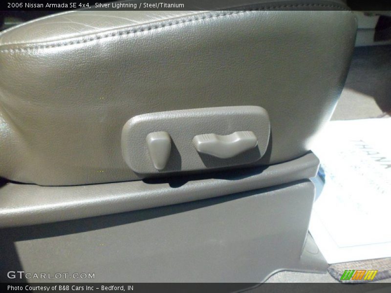Silver Lightning / Steel/Titanium 2006 Nissan Armada SE 4x4
