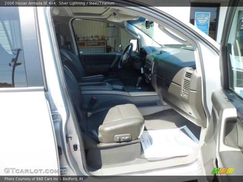 Silver Lightning / Steel/Titanium 2006 Nissan Armada SE 4x4
