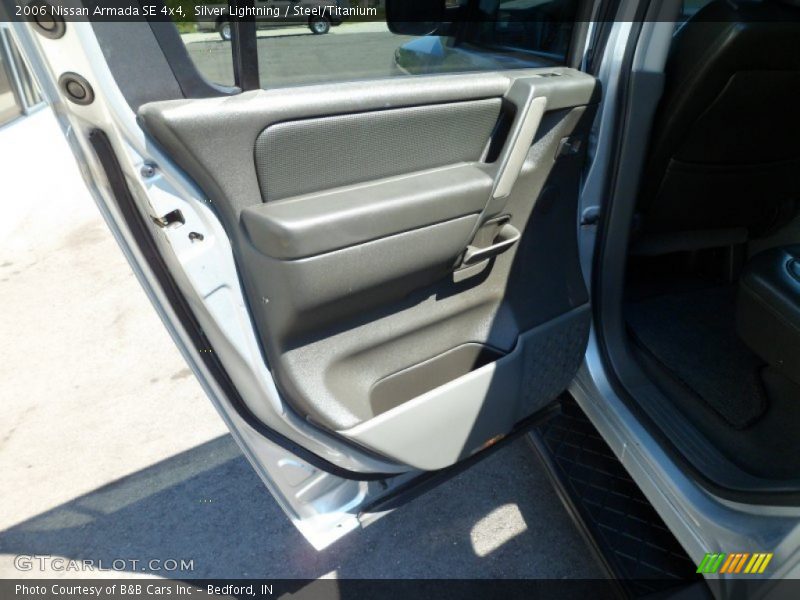 Silver Lightning / Steel/Titanium 2006 Nissan Armada SE 4x4