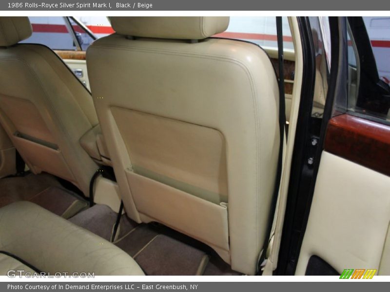 Black / Beige 1986 Rolls-Royce Silver Spirit Mark I