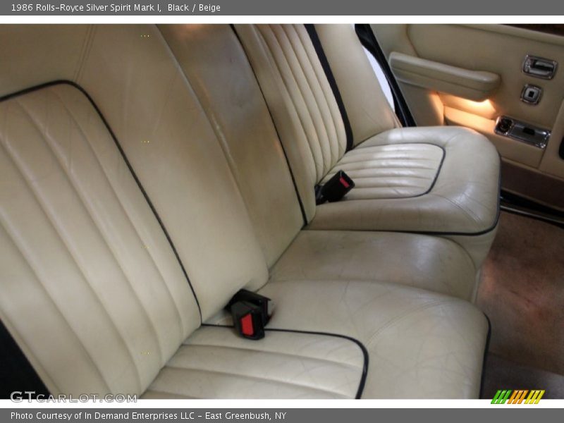 Black / Beige 1986 Rolls-Royce Silver Spirit Mark I