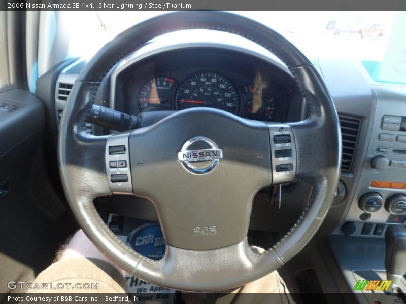 Silver Lightning / Steel/Titanium 2006 Nissan Armada SE 4x4