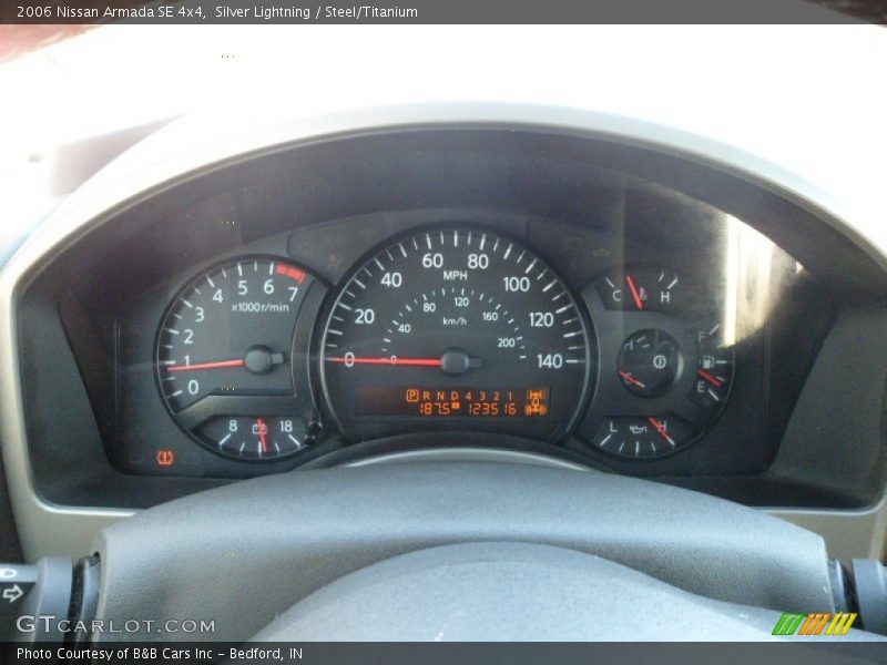 Silver Lightning / Steel/Titanium 2006 Nissan Armada SE 4x4
