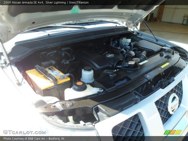 Silver Lightning / Steel/Titanium 2006 Nissan Armada SE 4x4
