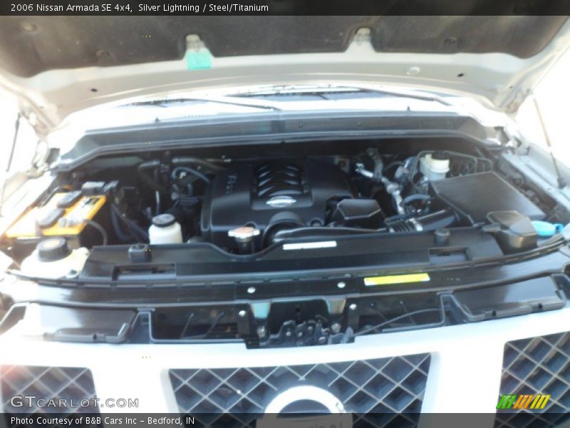 Silver Lightning / Steel/Titanium 2006 Nissan Armada SE 4x4
