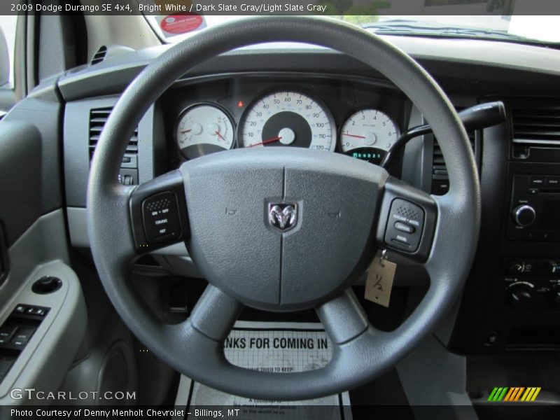  2009 Durango SE 4x4 Steering Wheel
