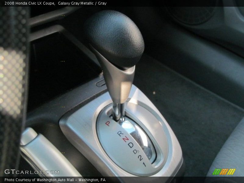 Galaxy Gray Metallic / Gray 2008 Honda Civic LX Coupe