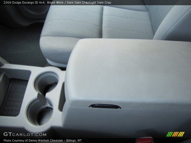 Bright White / Dark Slate Gray/Light Slate Gray 2009 Dodge Durango SE 4x4