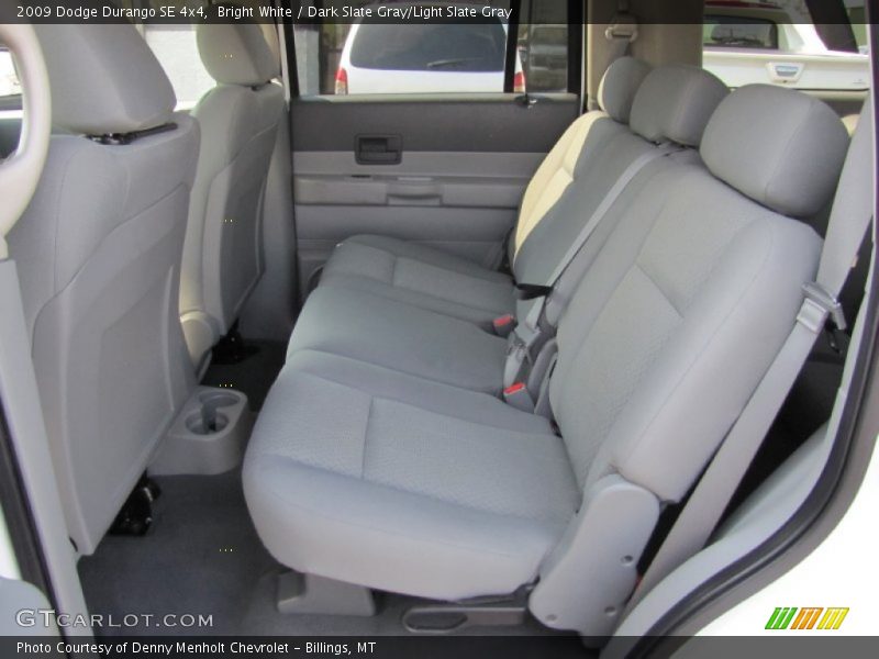 Rear Seat of 2009 Durango SE 4x4