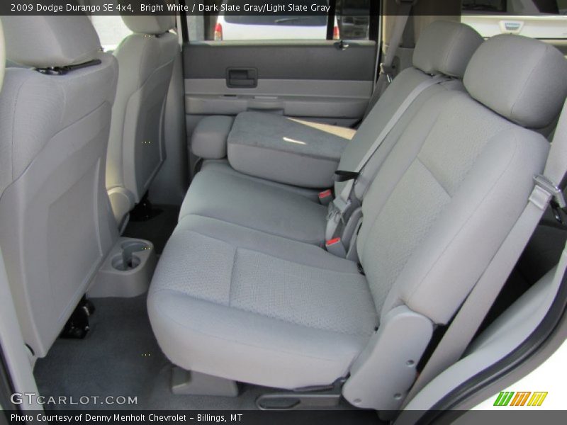 Rear Seat of 2009 Durango SE 4x4