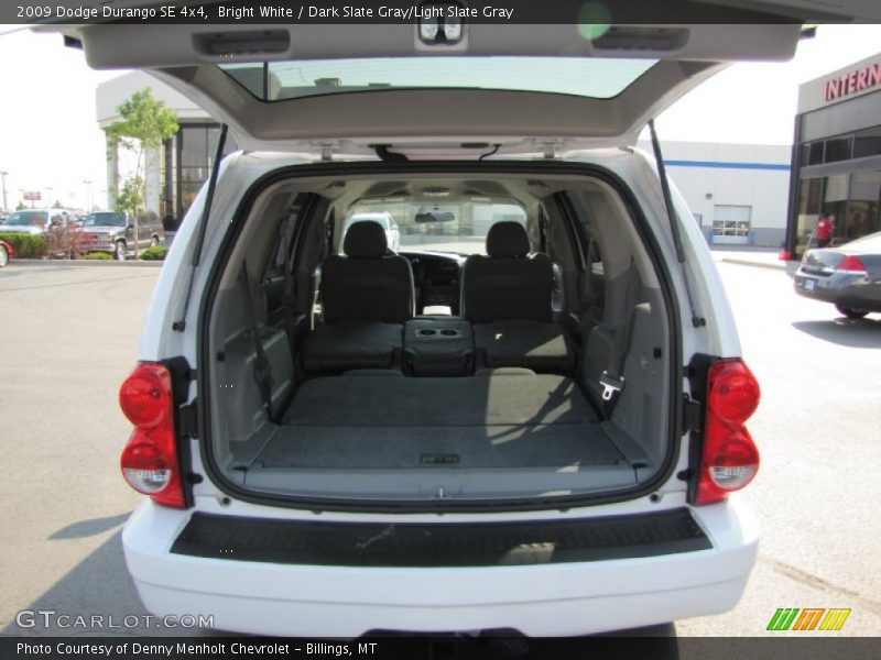 Bright White / Dark Slate Gray/Light Slate Gray 2009 Dodge Durango SE 4x4